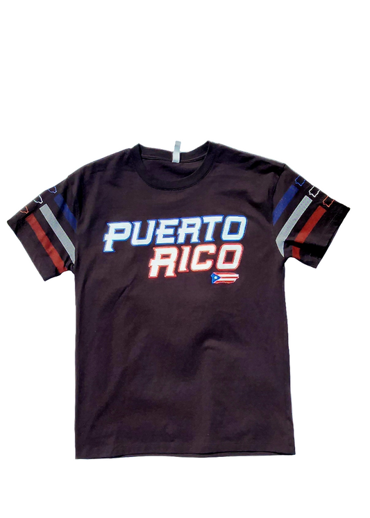 Puerto Rico Black T-Shirt